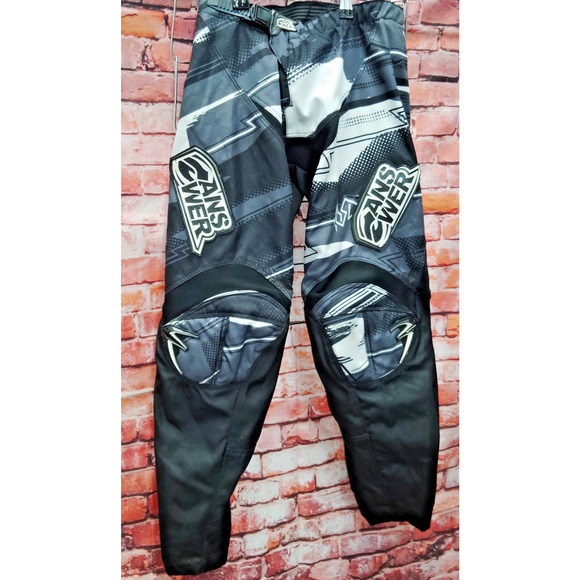 Youth Sized Answer Brand Logo Motocross Syncron Riding Set (Pants & Shirt) - Picture 6 of 14